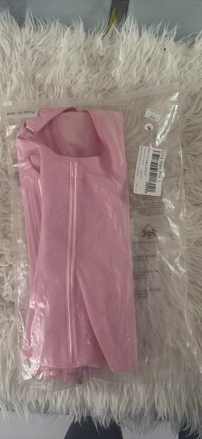 New Camellias Corset Top, Pink, Size S - photo 5