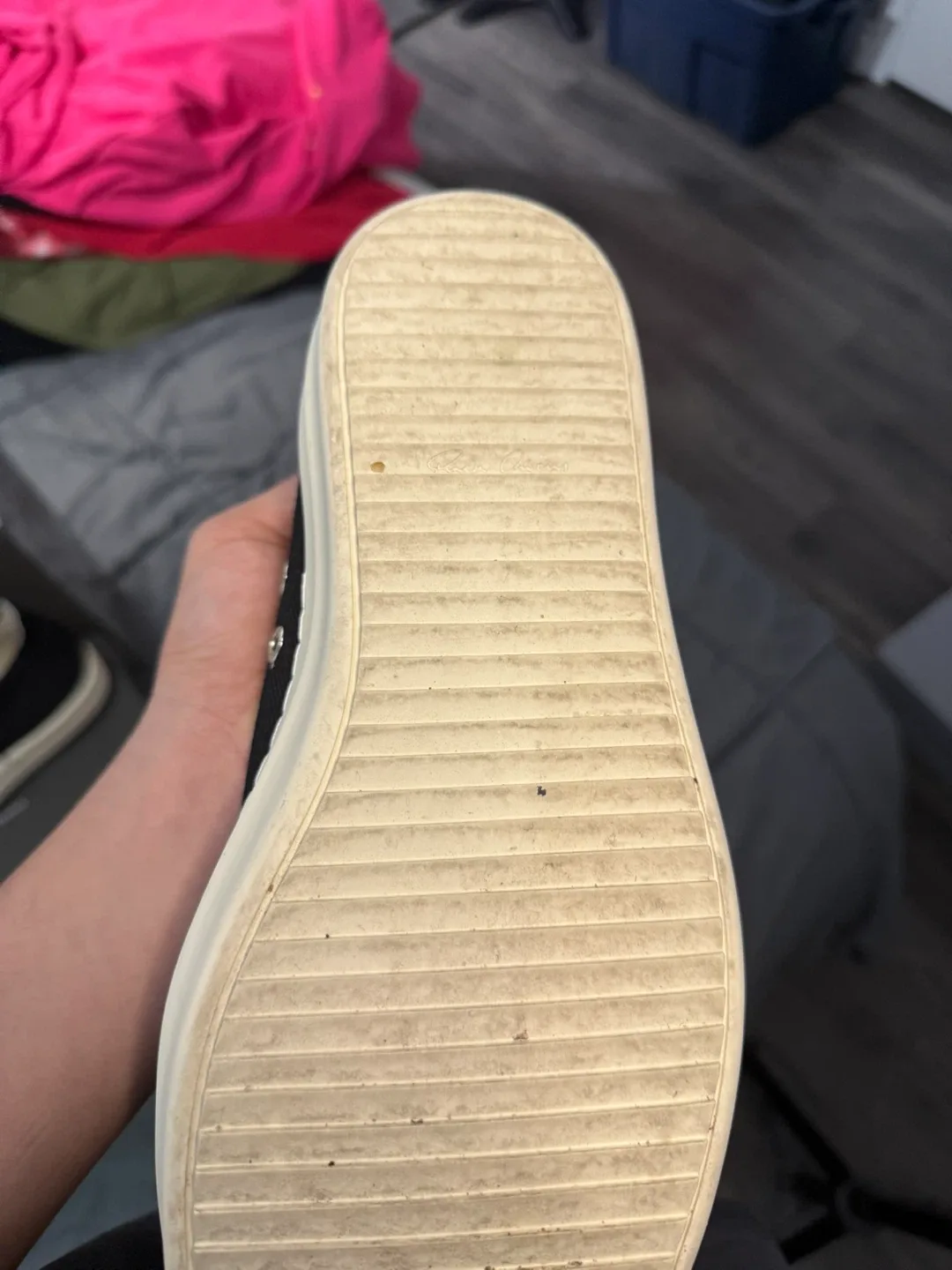 Rick Owens Drkshdw Low Sneks Black Size 45 image indicator(4)