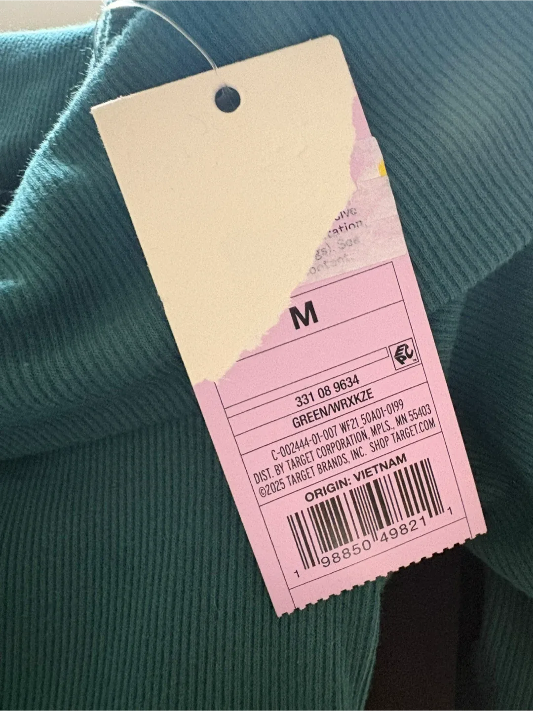 Wild Fable Green Off the Shoulder Dress New - Sz M image indicator(6)