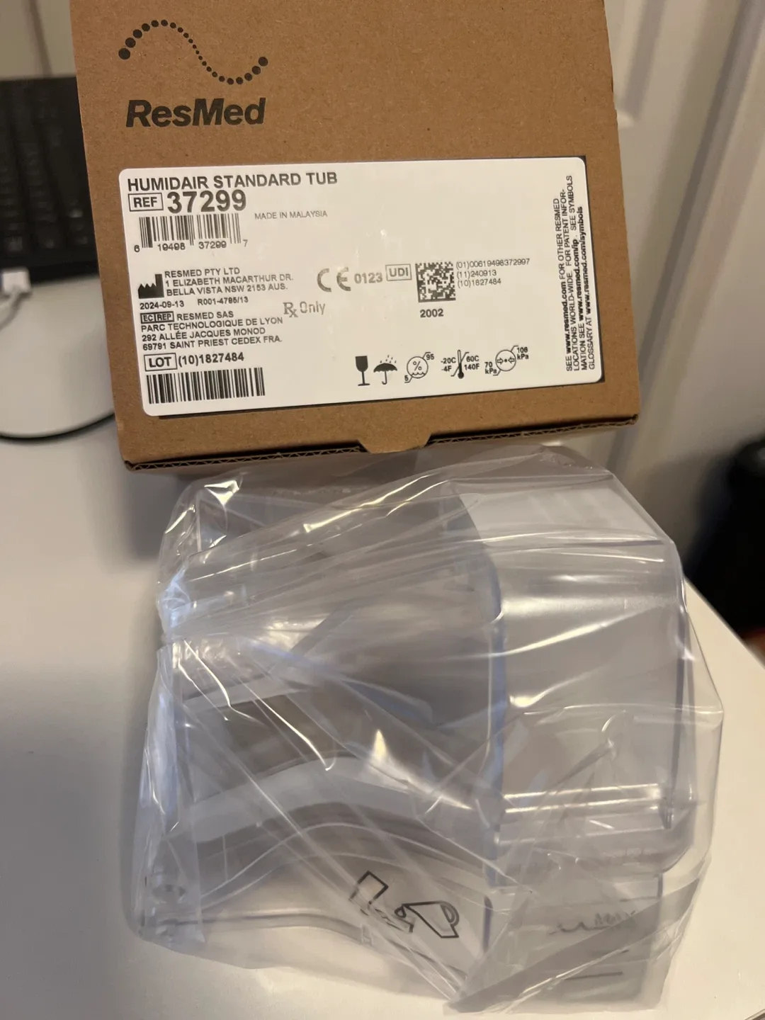 ResMed HumidAir Standard Tub - New