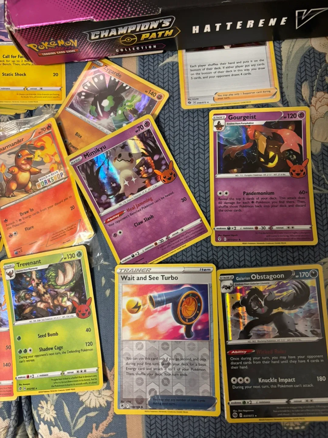 Pokemon cards Collection & Tin image indicator(6)