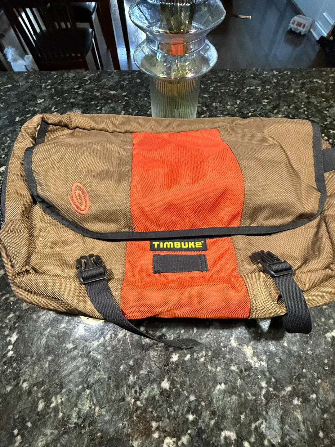 Timbuk2 Brown & Orange Messenger Bag image indicator(3)