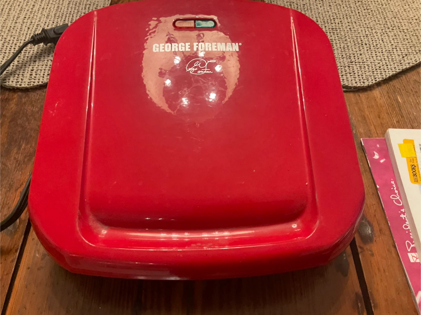 George Foreman Grill - Red