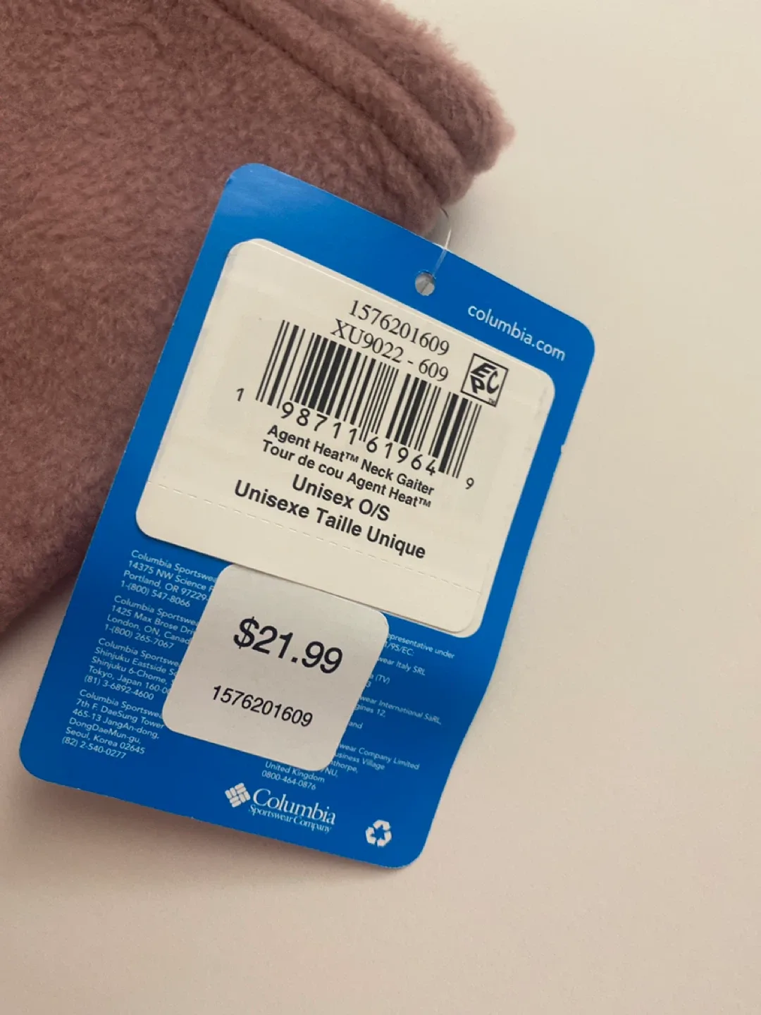 Columbia Agent Heat Neck Gaiter - Unisex O/S image indicator(2)