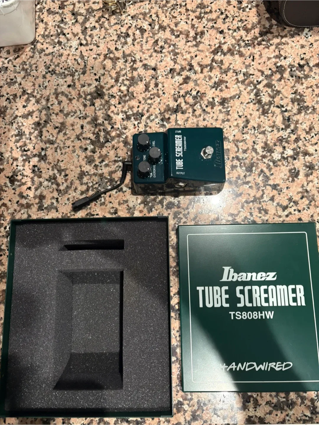Ibanez TS808HW Tube Screamer Overdrive Pedal - Green image indicator(2)