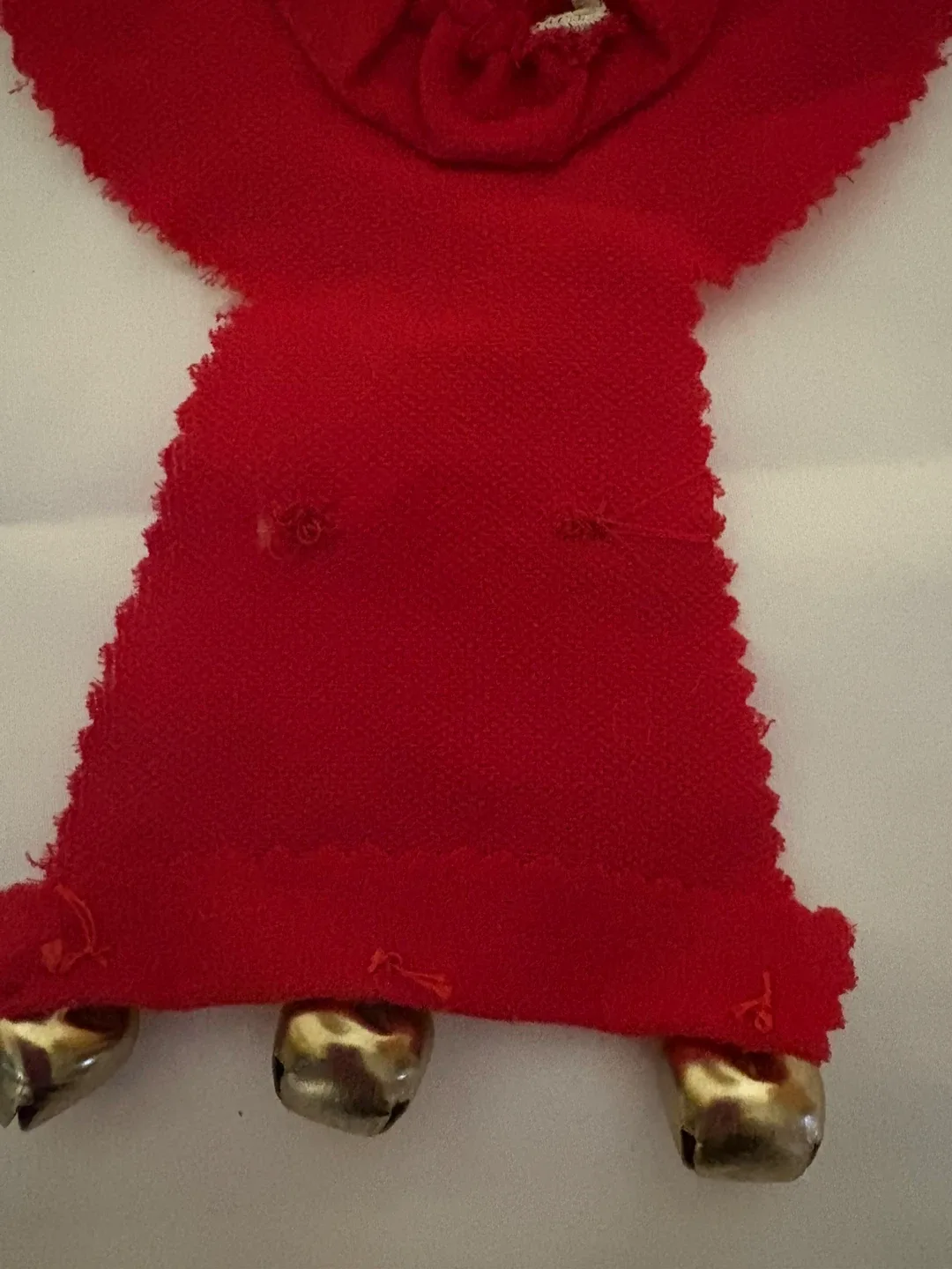 Vintage Handmade Santa Christmas Ornament image indicator(5)