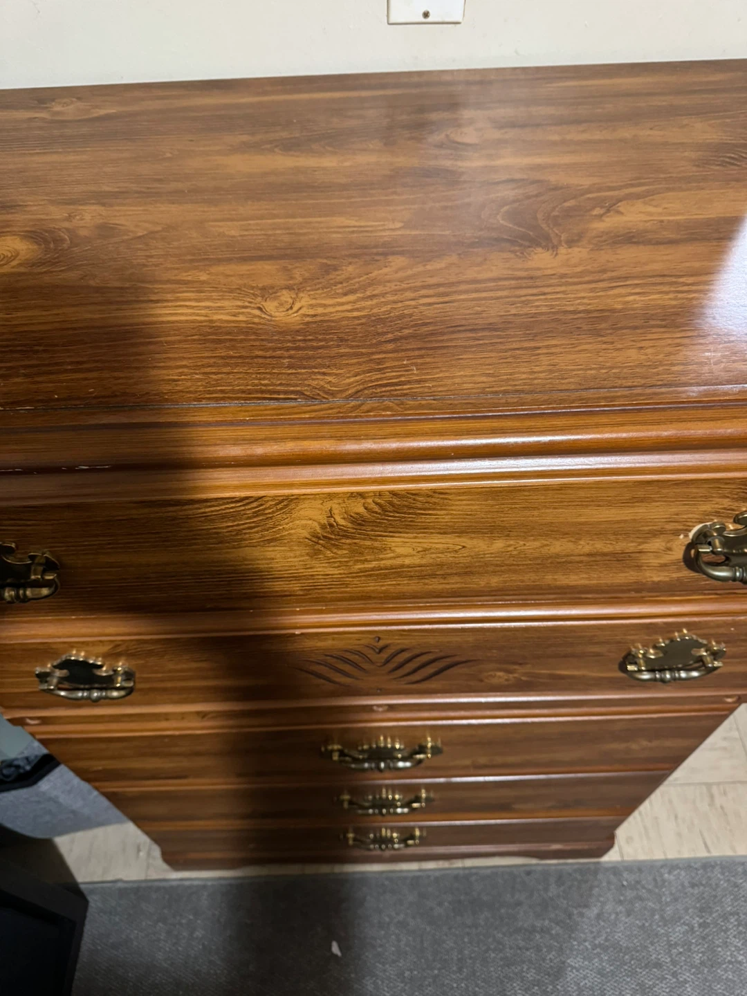 Wooden 5-Drawer Dresser 🥕 - photo 3
