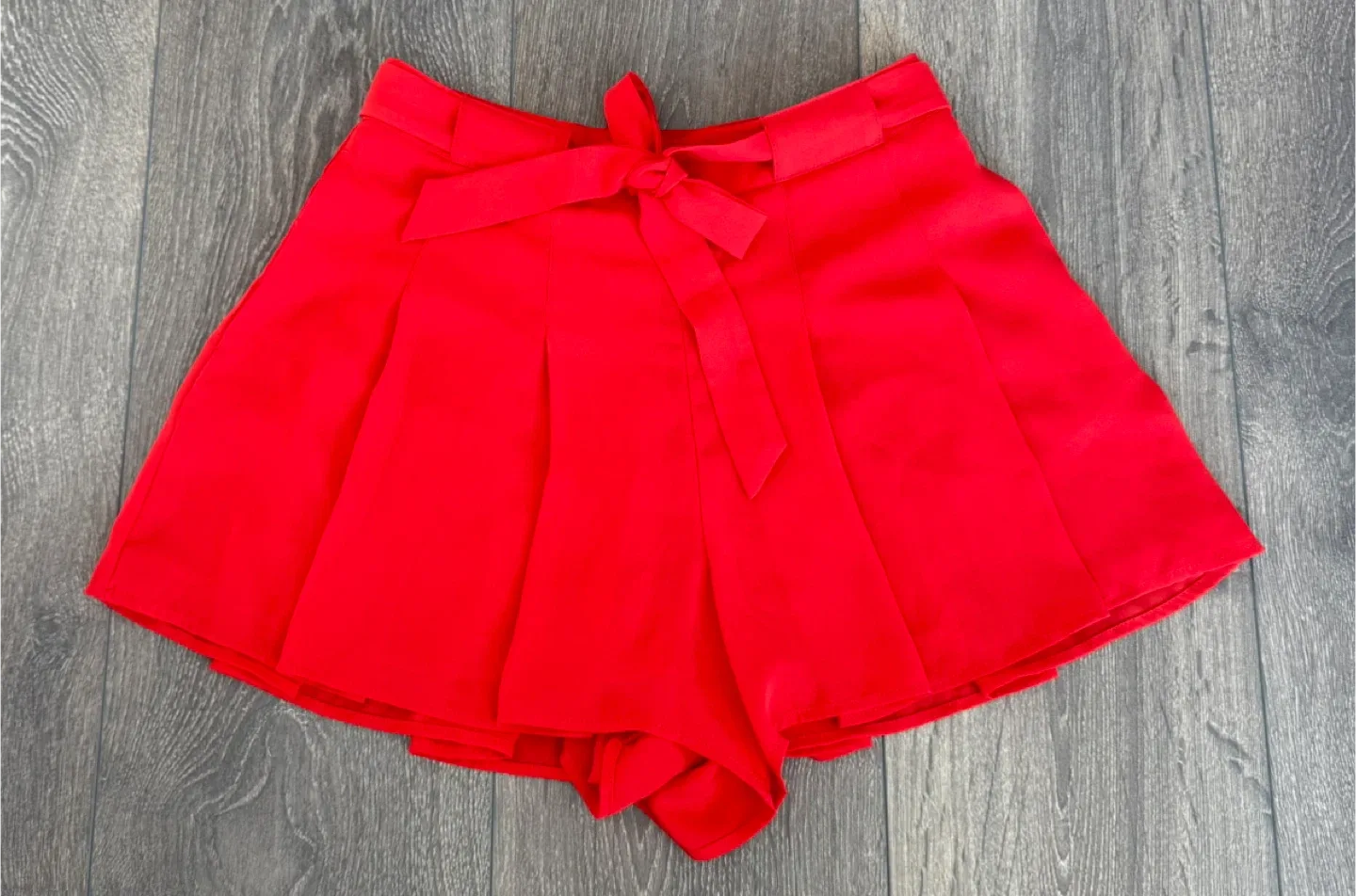 🆕 Sunday Best Red Shorts - Size 0 thumbnail
