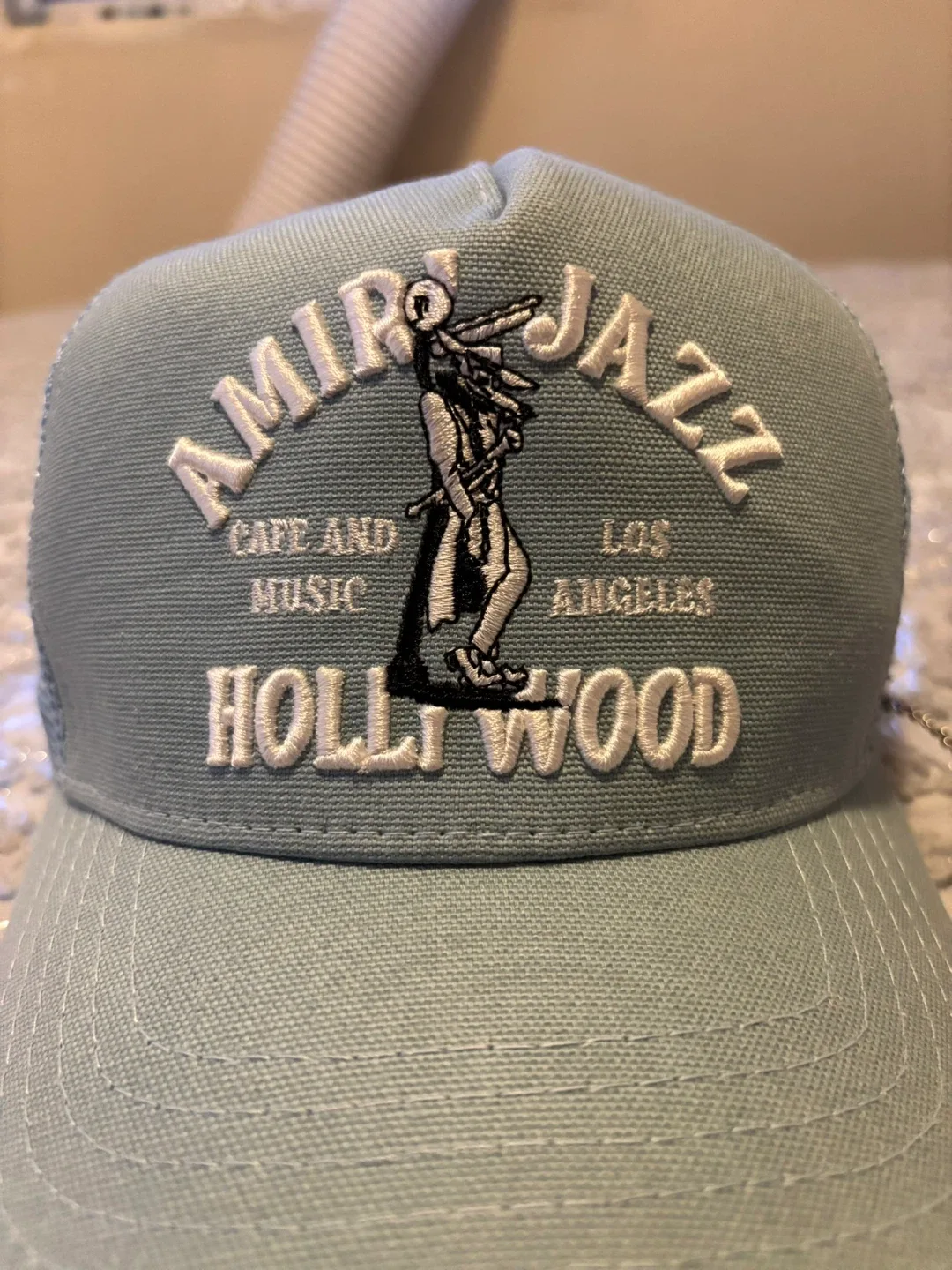 Amiri Jazz Wolf Trucker Cap image indicator(2)