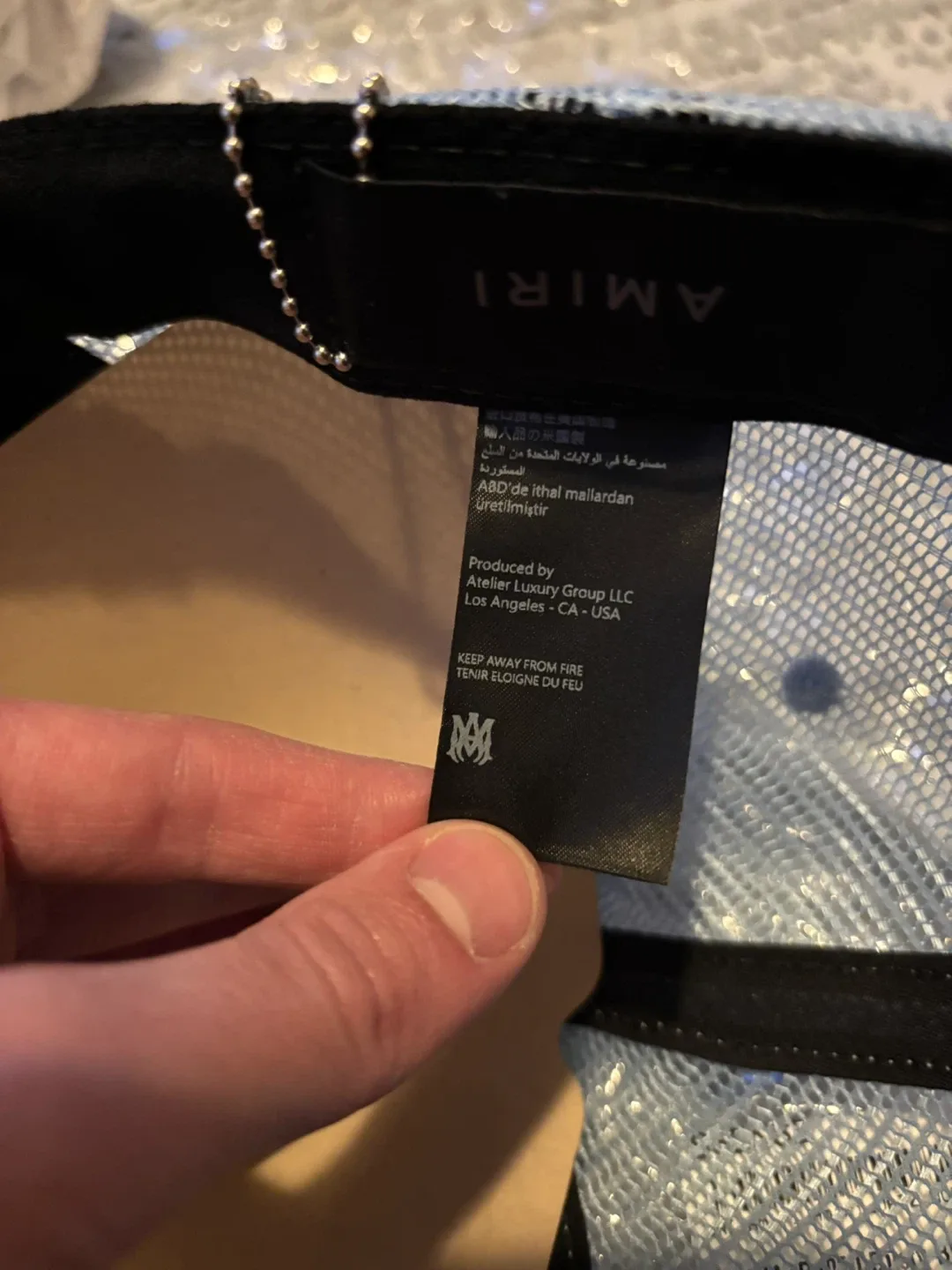 Amiri Jazz Wolf Trucker Cap image indicator(7)