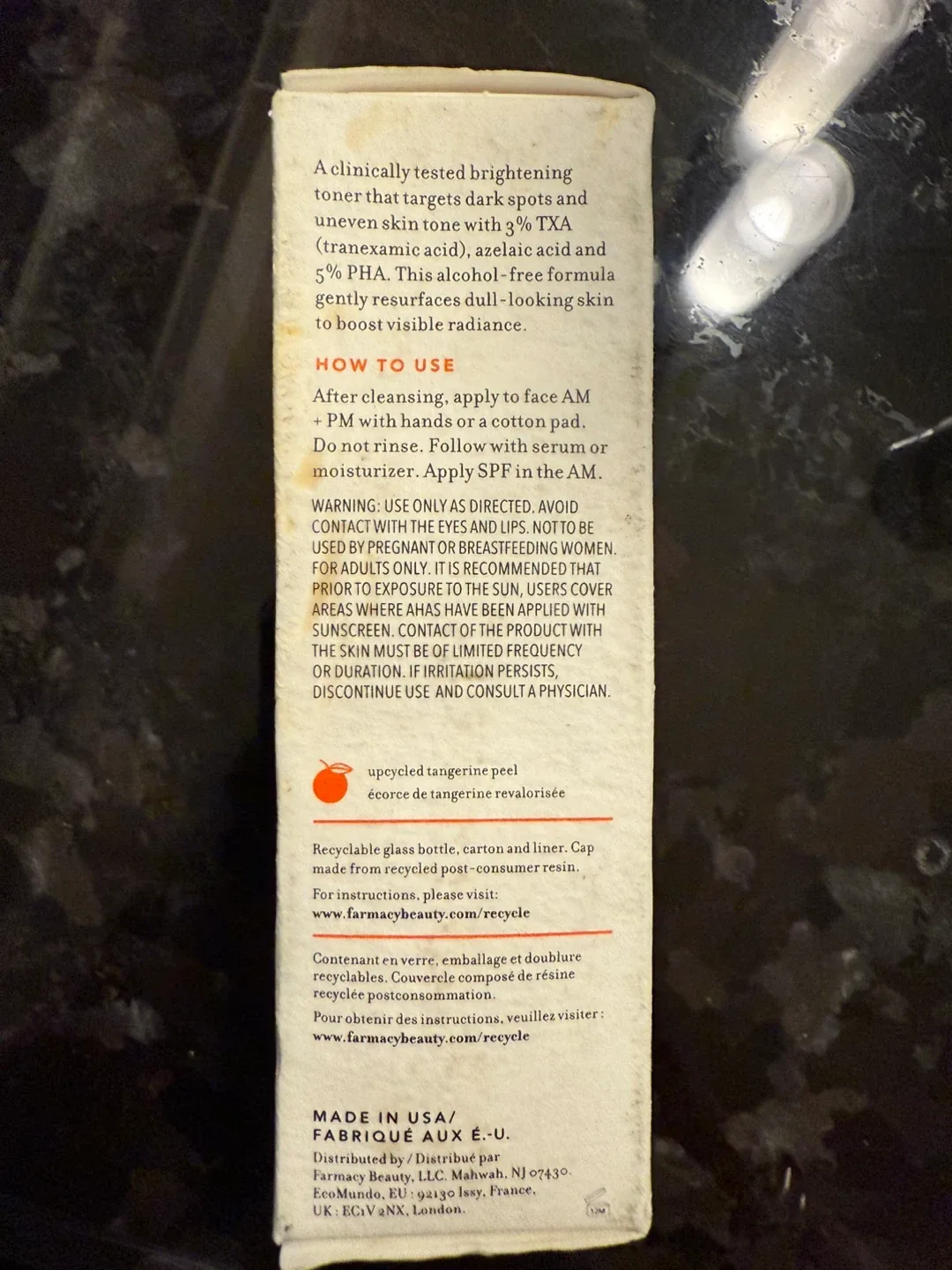 Farmacy Brighten Up 3% TXA Dark Spot Toner image indicator(4)