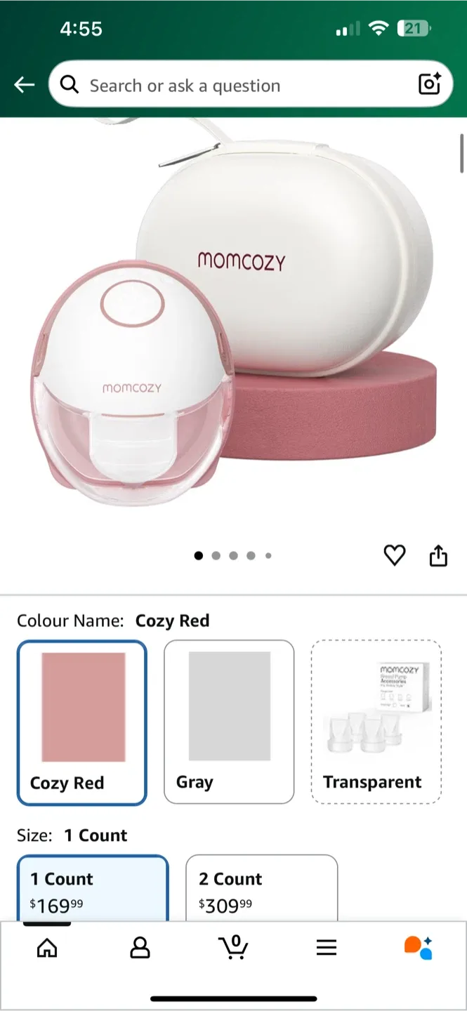 BNIB sealed Giftable  - Momcozy M6 Single Breast Pump image indicator(2)