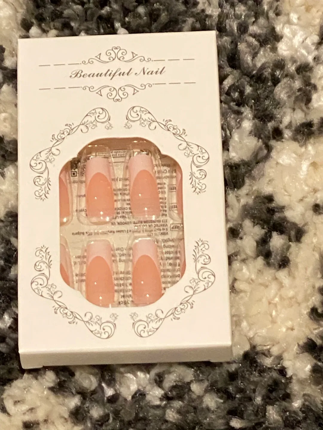 Beautiful Nail French Tip Press-On Nails