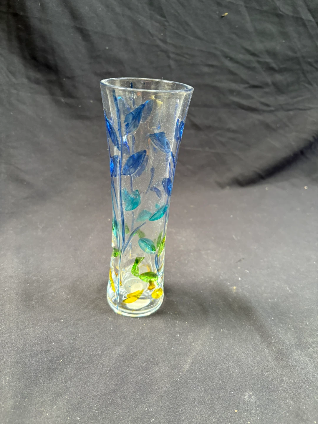 Floral Glass Vase