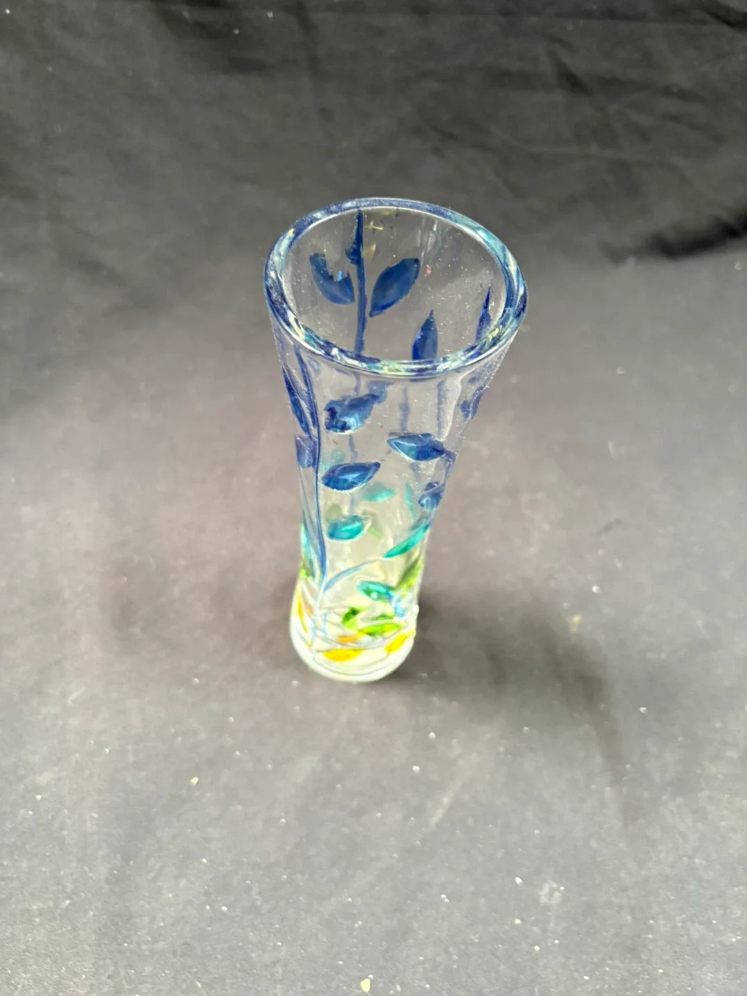 Floral Glass Vase image indicator(3)