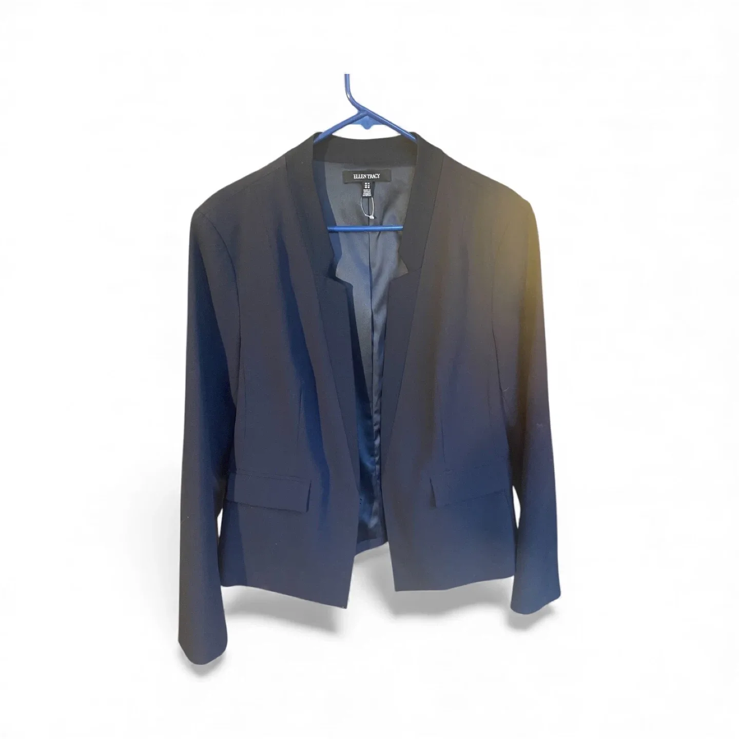 Ellen Tracy Blazer - Size 14 - Navy Blue image indicator(3)