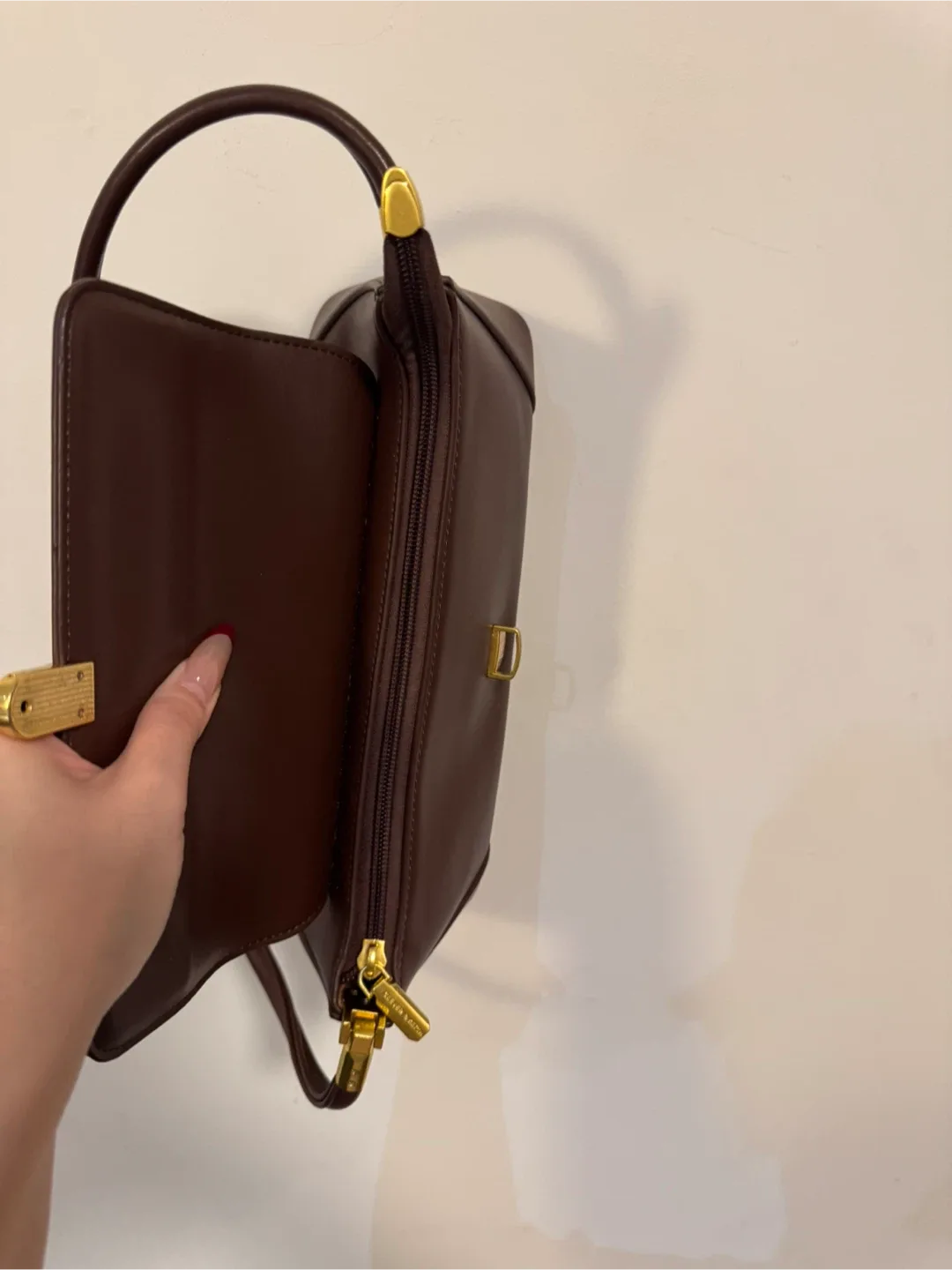 Clever & Keich Brown Handbag image indicator(4)