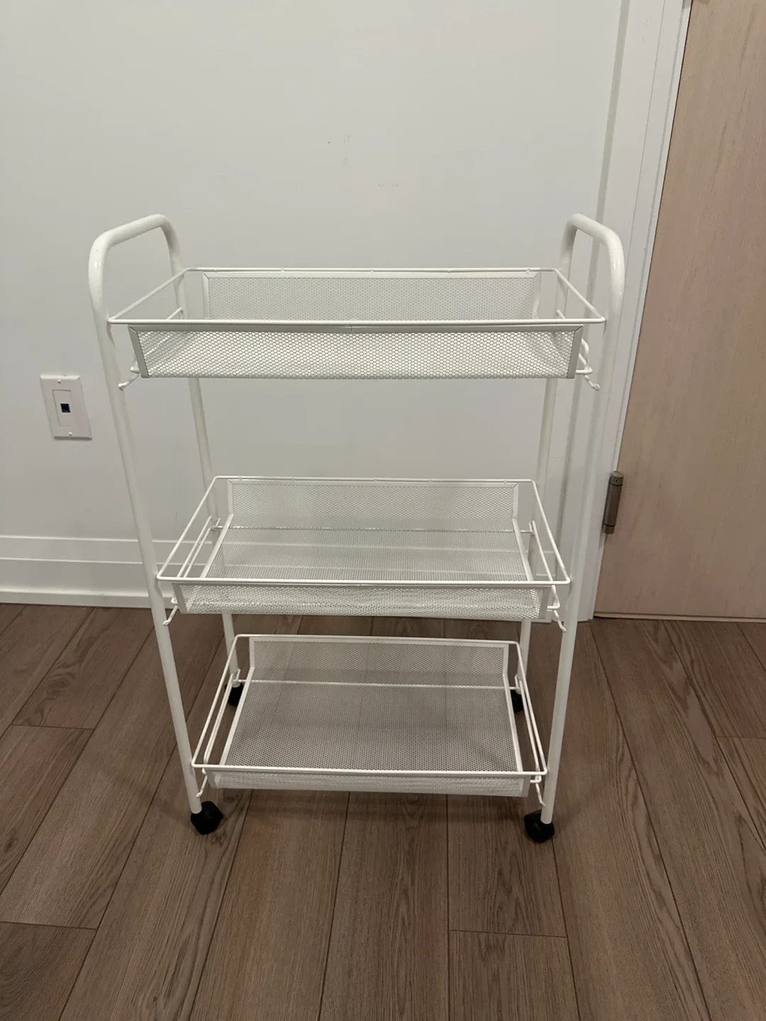 Last call - IKEA White Rolling Cart - 3 Tier image indicator(3)