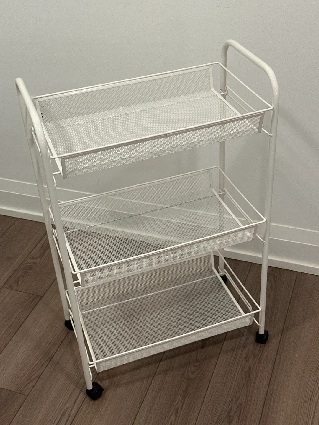 Last call - IKEA White Rolling Cart - 3 Tier image indicator(4)