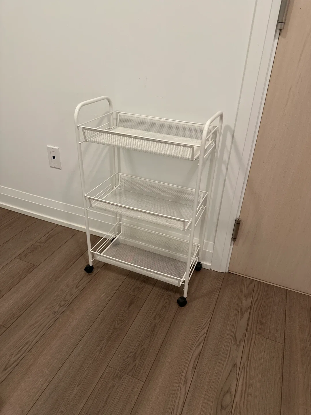 Last call - IKEA White Rolling Cart - 3 Tier image indicator(5)