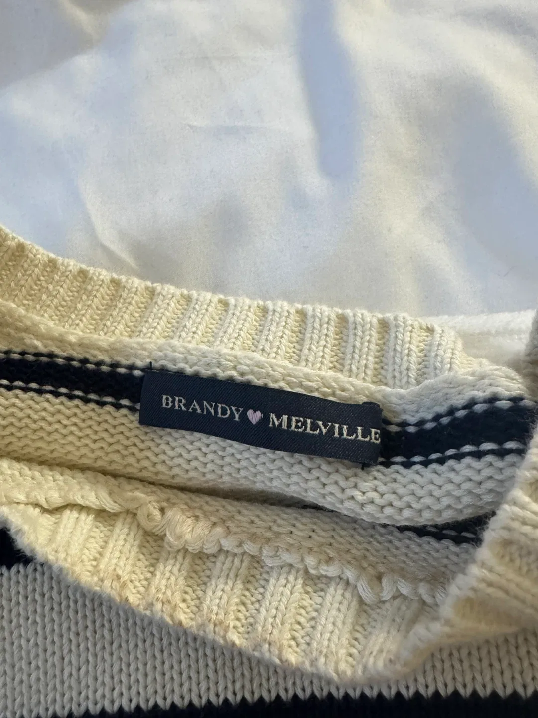 Brandy Melville Striped Sweater image indicator(2)