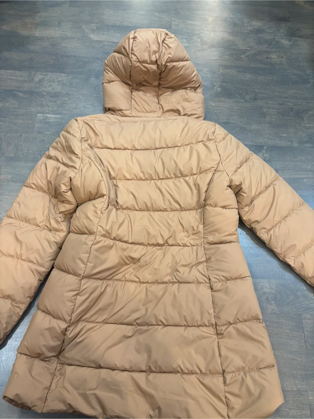 Women’s Hudson North camel  Coloured long puffer image indicator(4)
