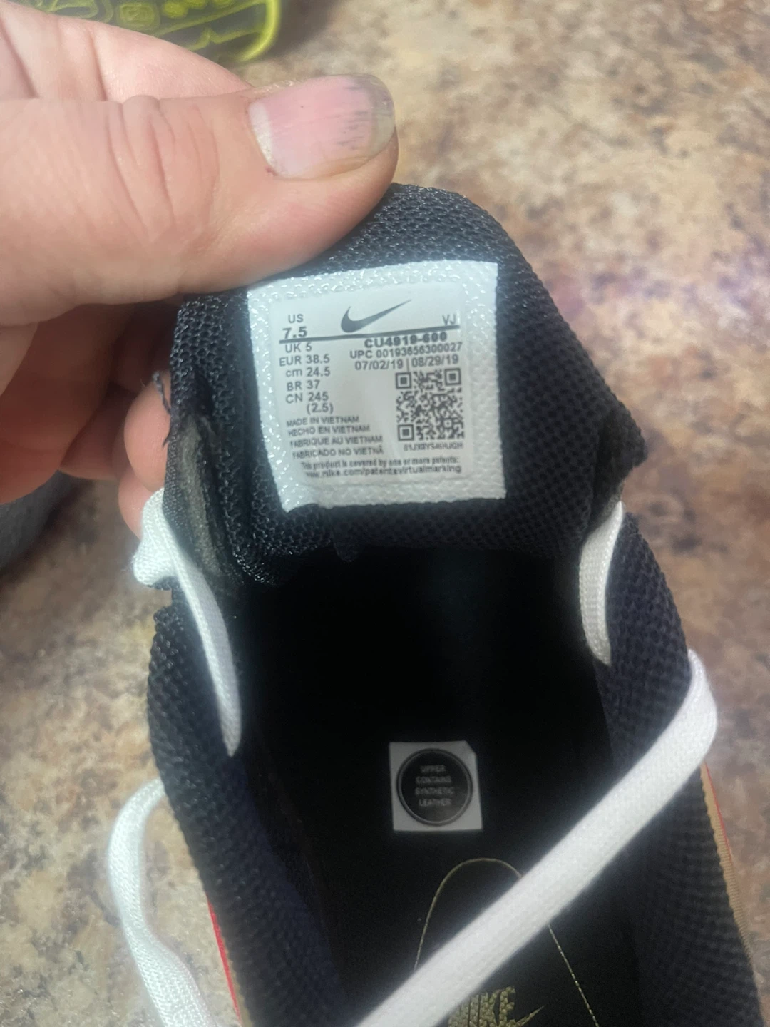 Nike Air Max Plus TN Red/Gold, US 7.5 - photo 5
