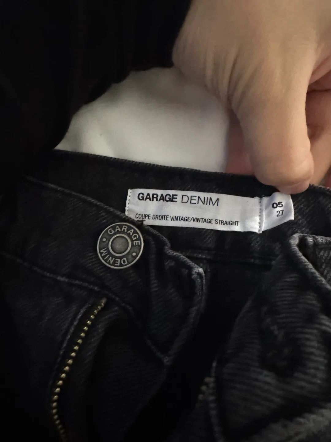 Garage Denim Vintage Straight Jeans image indicator(2)