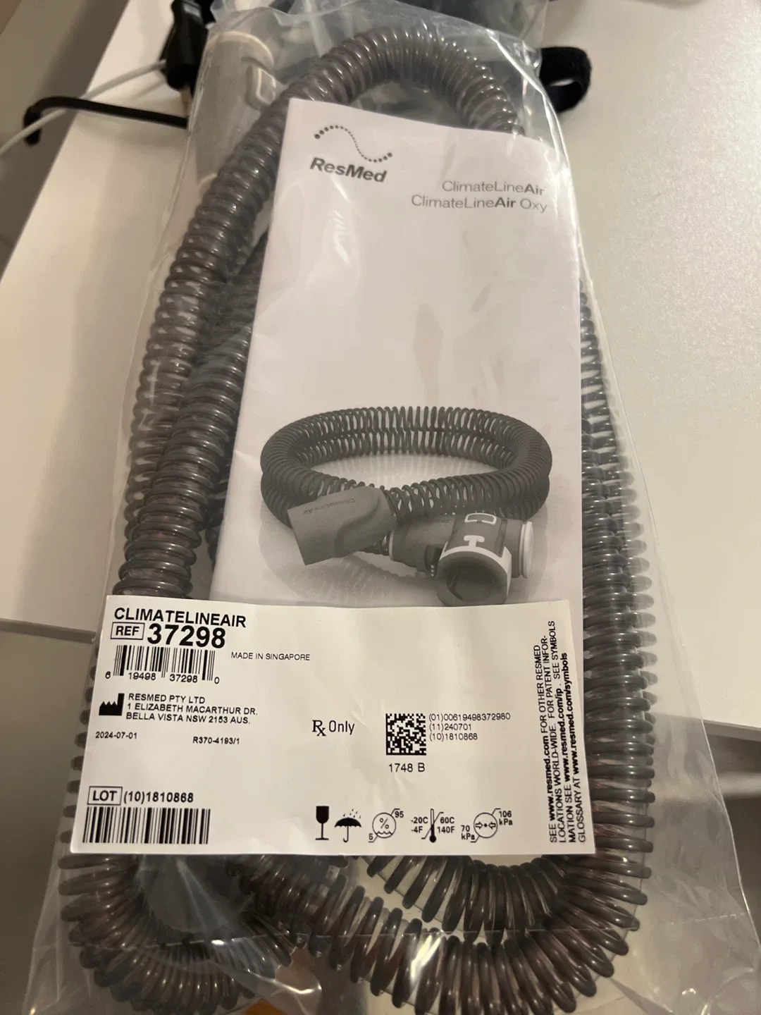 ResMed ClimateLineAir CPAP Tubing - New