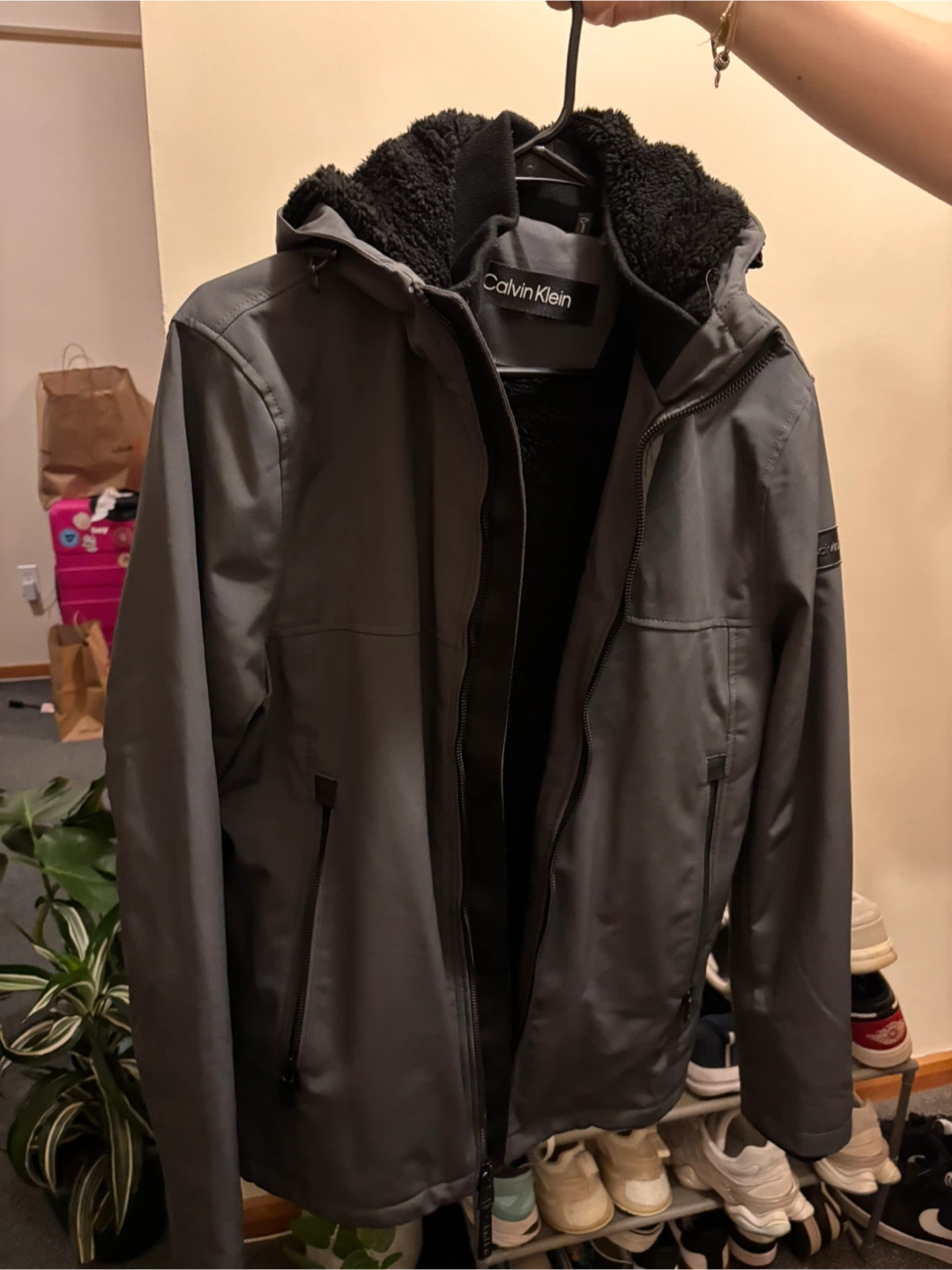 Calvin Klein Grey Winter Jacket - photo 4