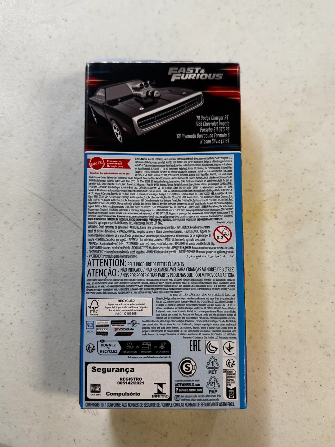 Hot Wheels Fast & Furious 5-Pack image indicator(2)