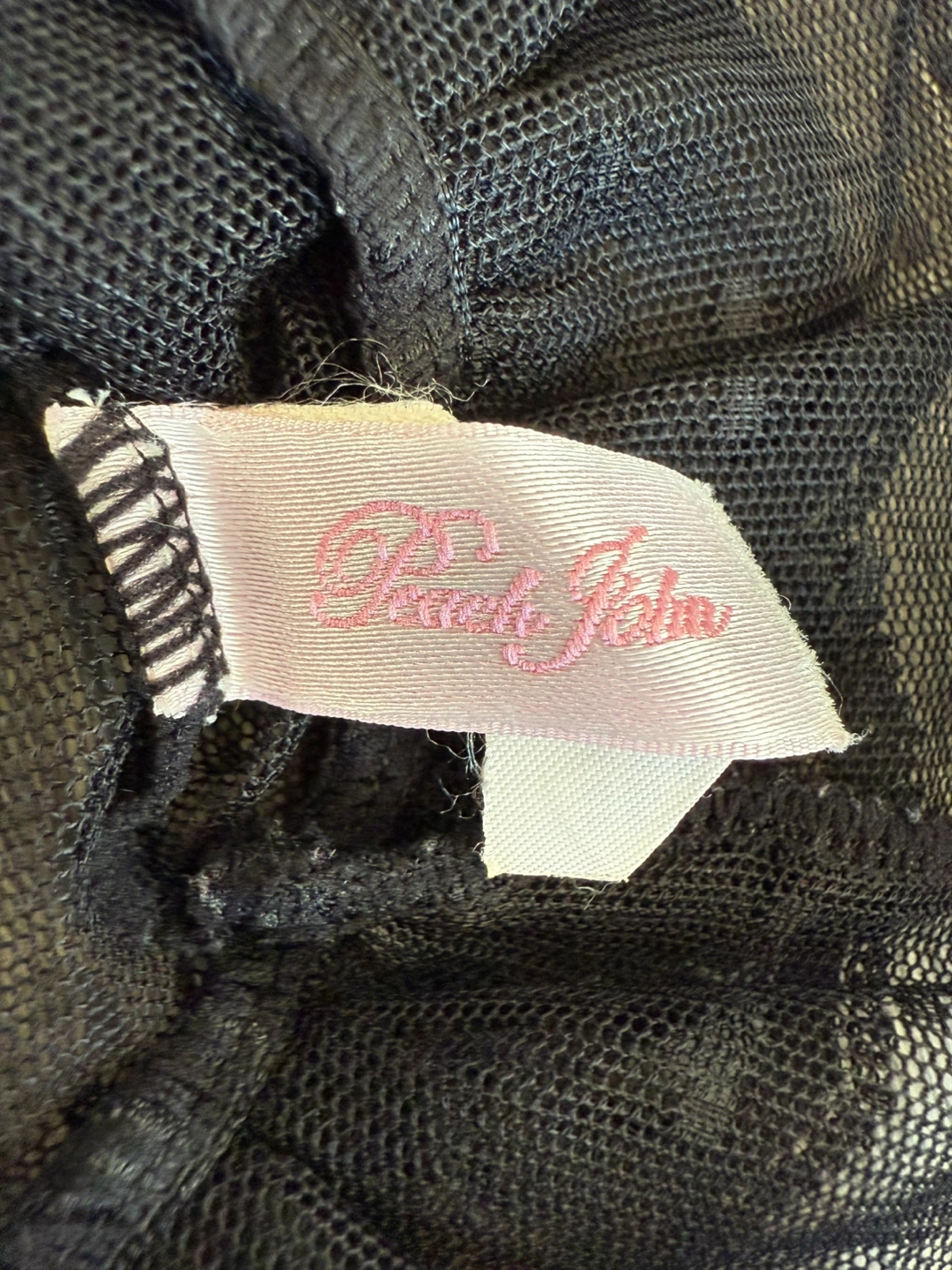 Peach John Pretty Polly Black Babydoll - photo 3