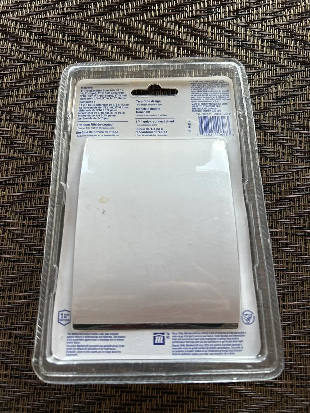 Mastercraft Titanium Step Drills - 3 Piece Set image indicator(2)