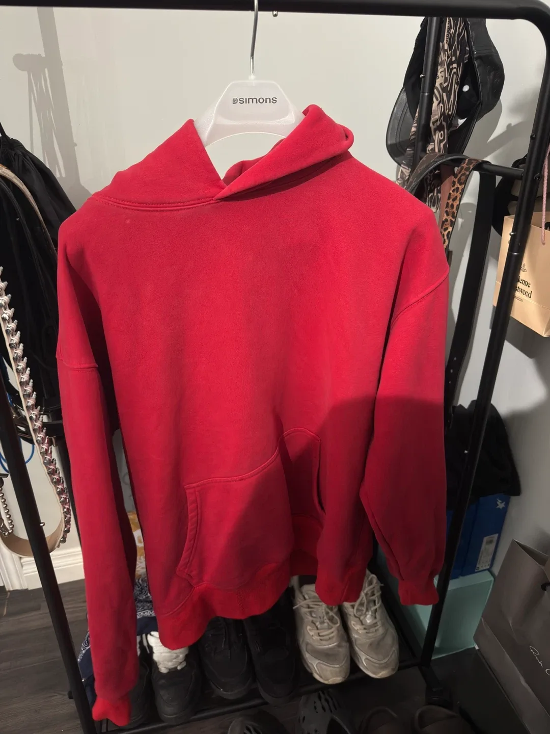 YZY Gap Red Hoodie