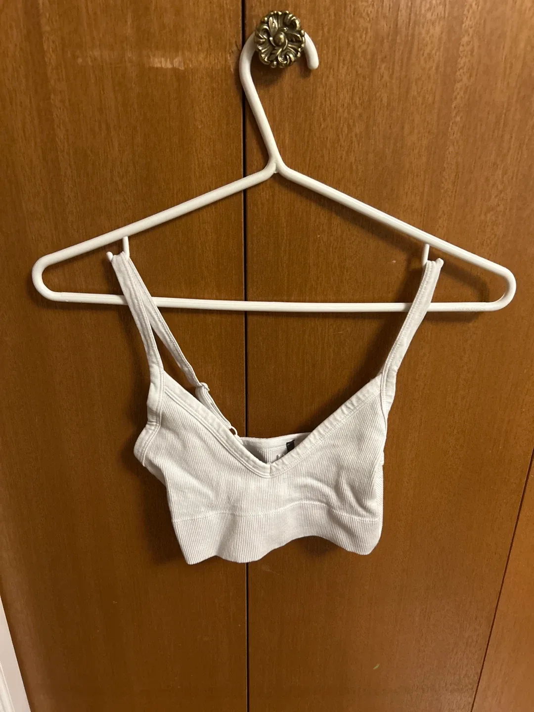 Ribbed Tank Top - White