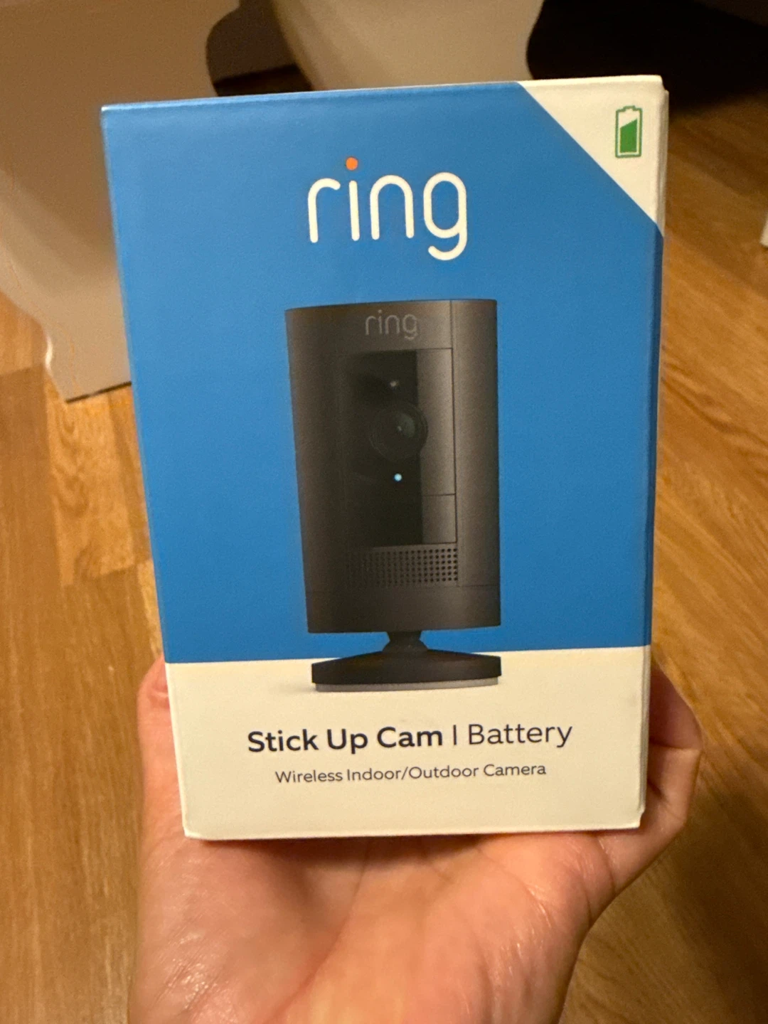 Ring Stick Up Cam Battery - Wireless Indoor/Outdoor Camera