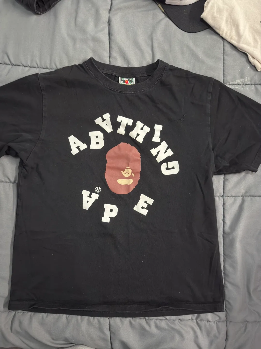 Bathing Ape (BAPE) Black T-Shirt - Size L