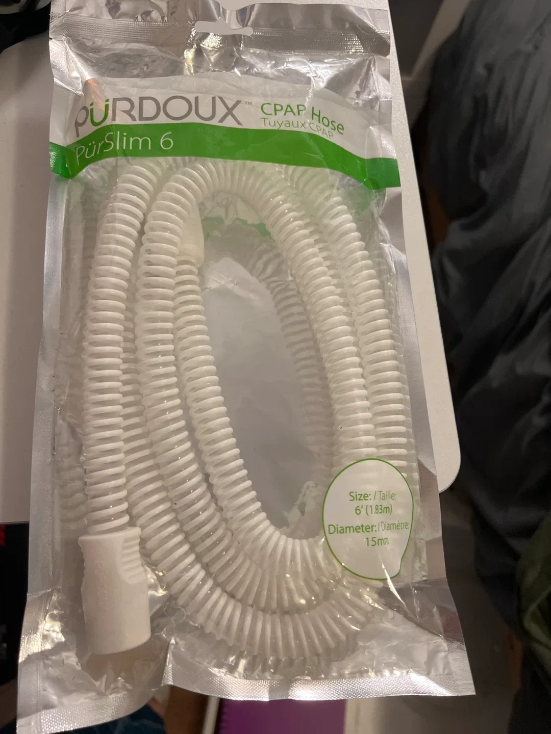 New PürdouX PürSlim 6 CPAP Hose
