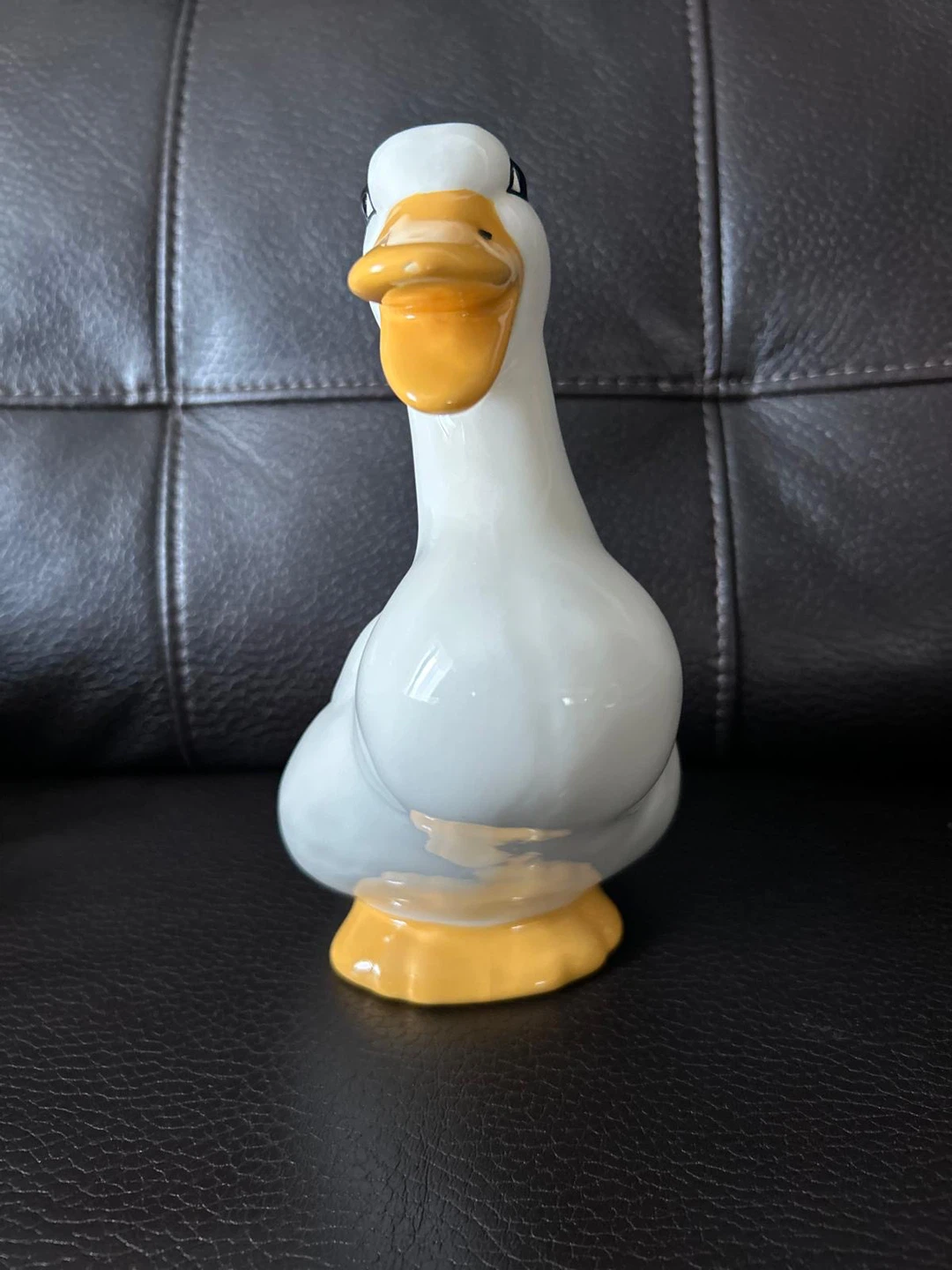 Ceramic Duck Figurine - Cute Home Decor