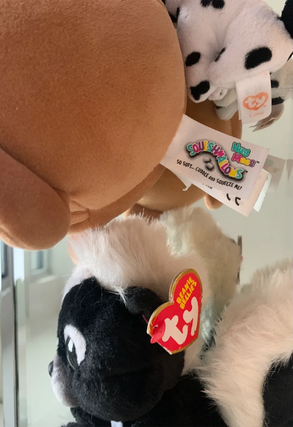 🎁 3 Plush Lot: 2 Ty Beanies + 1 Squishmallows bundle image indicator(2)