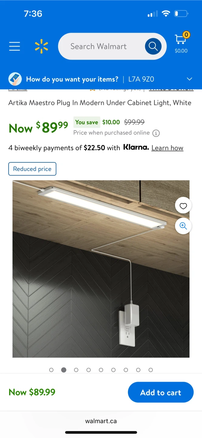 Artika Maestro Plug In Under Cabinet Light - photo 2