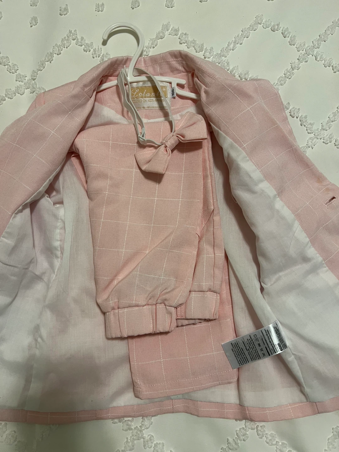 Lolanta Boys Pink Suit Set - Size 100 - photo 2