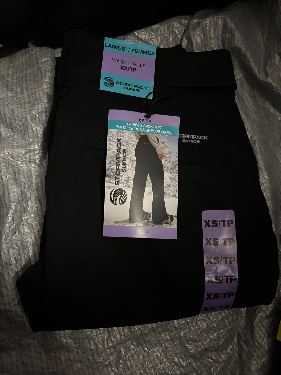 Ladies Stormpack Sunice XS Snow Pants - New with Tags!