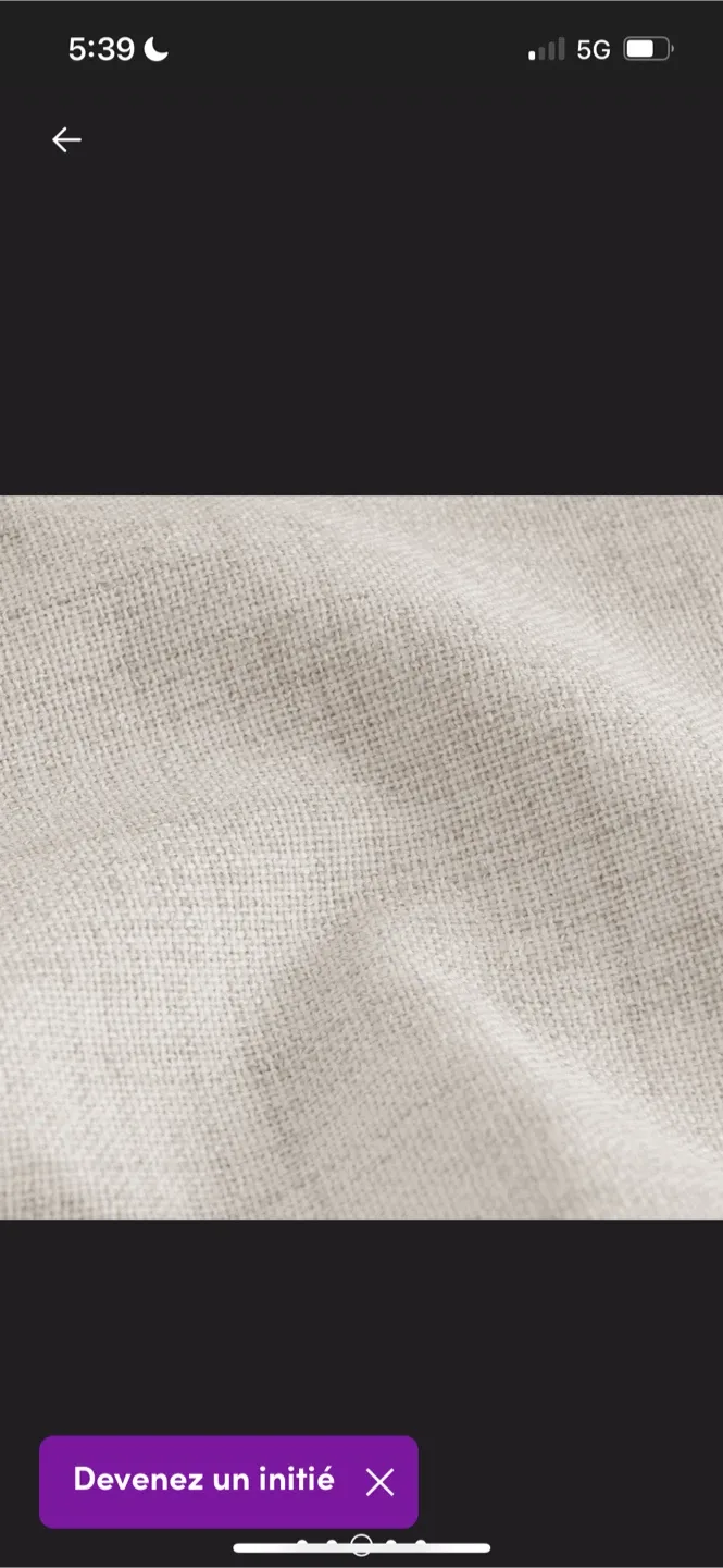 New Neutral Linen Curtains 50 X 90 inch image indicator(5)