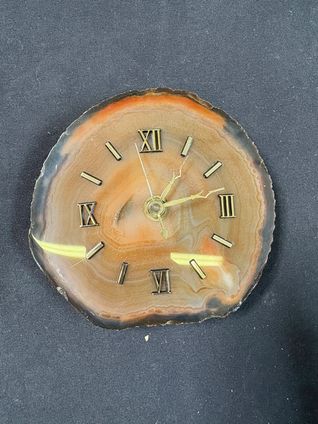 Agate Slice Clock - Unique Home Decor