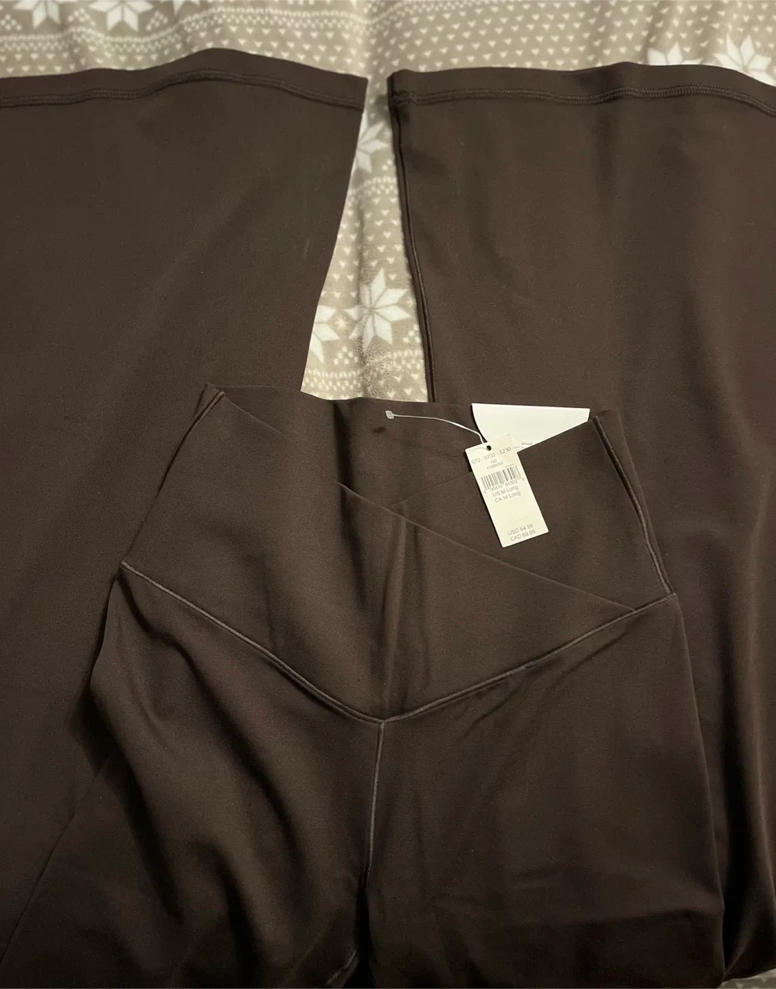 Aerie Real Me High Waisted Crossover Flare Leggings thumbnail