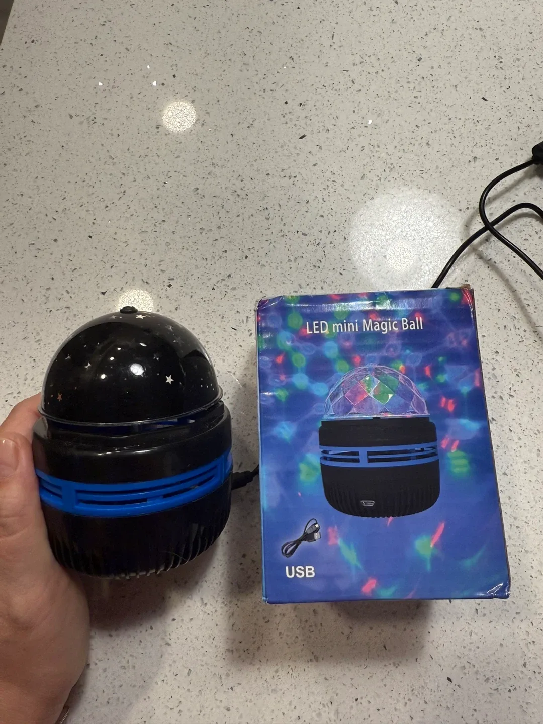 LED Mini Magic Ball Projector