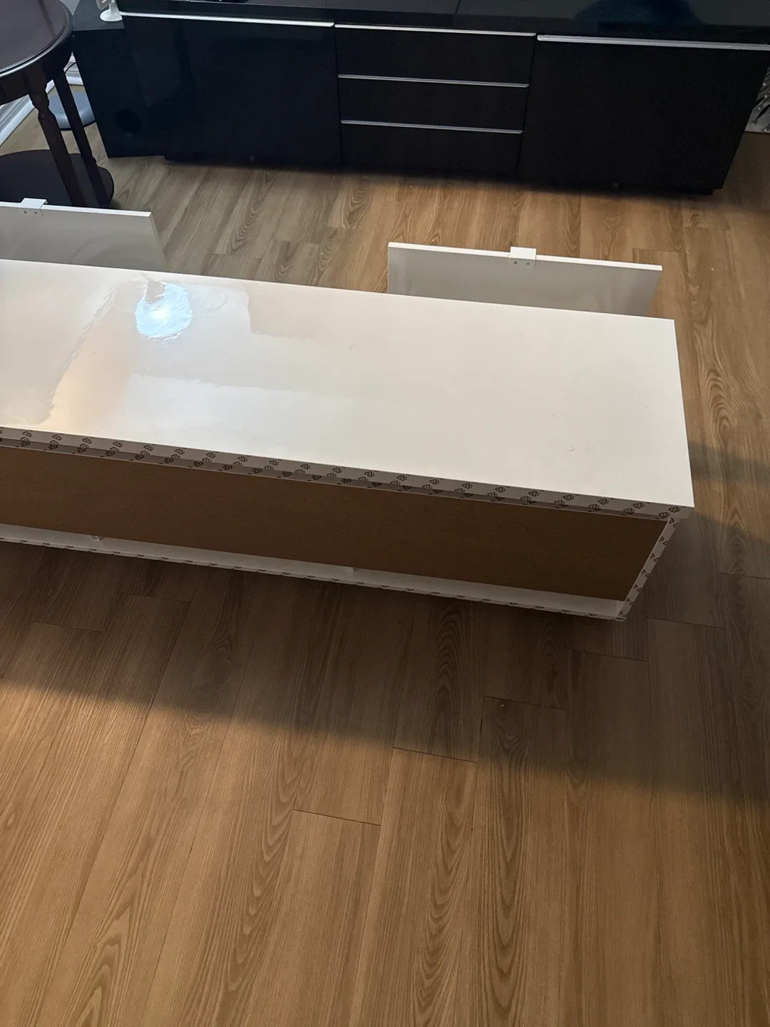 White TV Stand/Media Console image indicator(4)