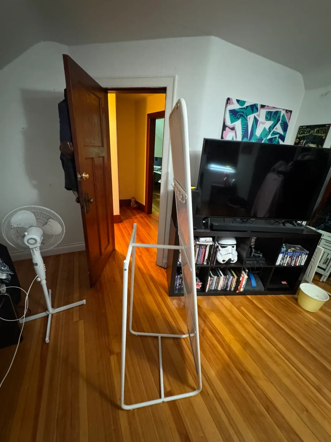 Standing Mirror - White Frame image indicator(4)