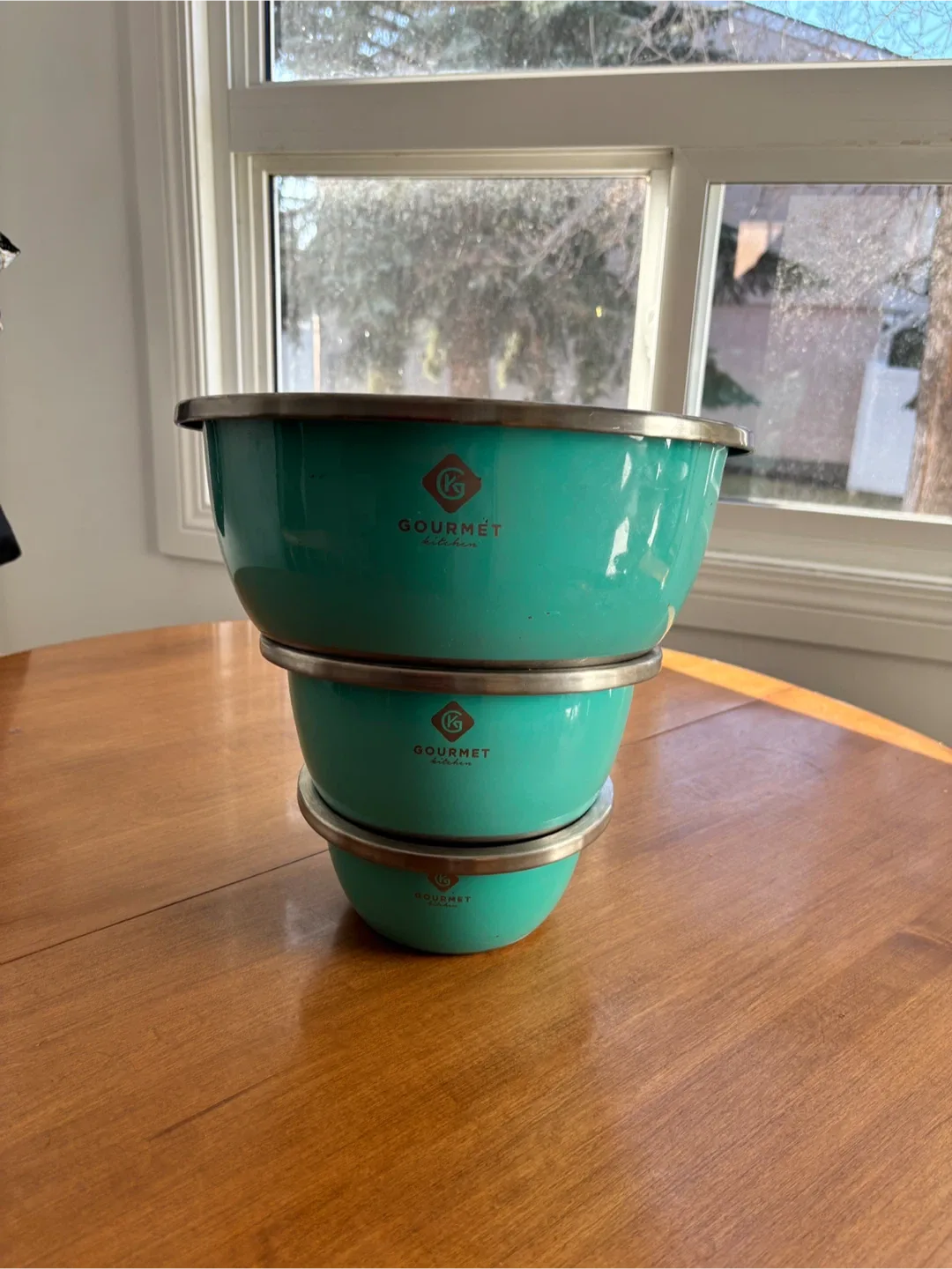 KG Gourmet Nesting Mixing Bowls - 3 Piece Set